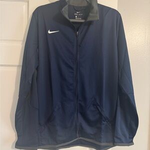 Nike Men's Navy Blue Dri Fit Jacket